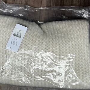 Buck Mason - Alpaca Rib Scarf - Cream